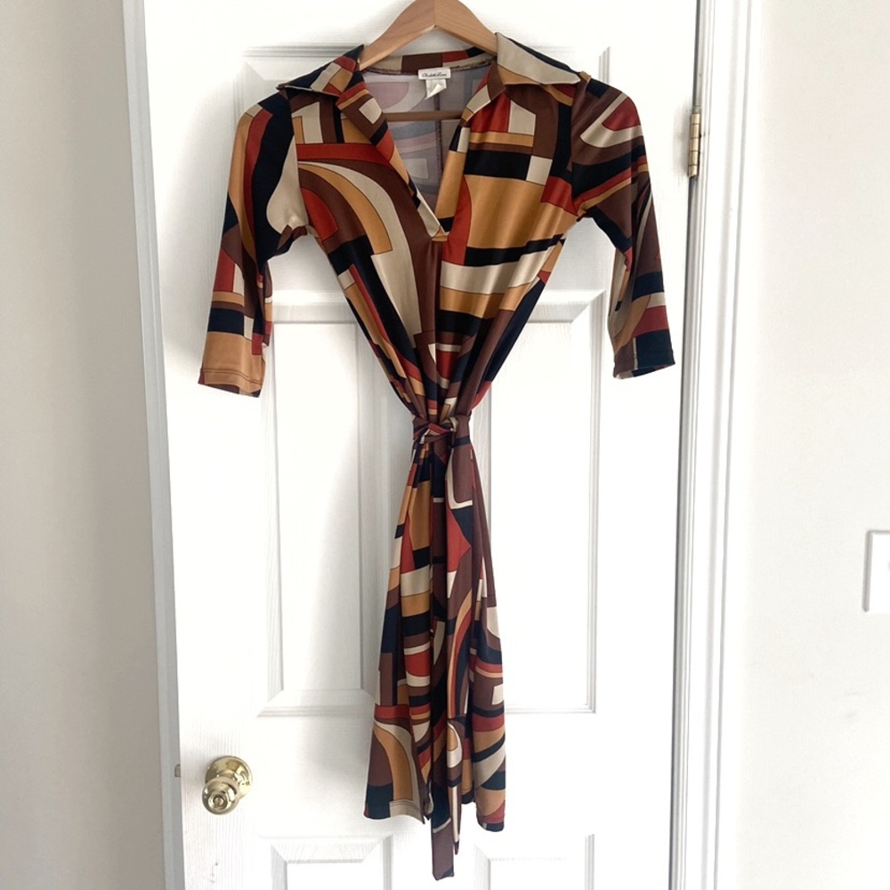 Charlotte Russe | Pattern midi dress